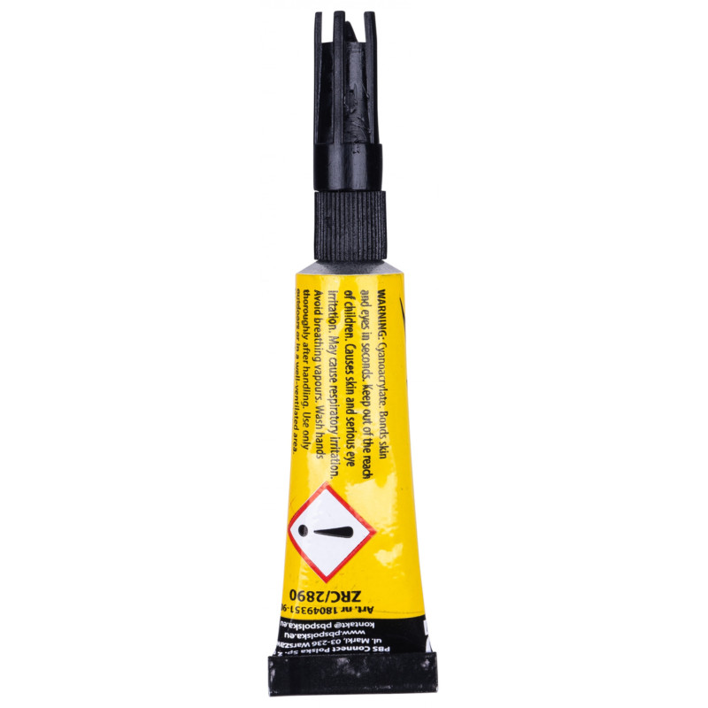 Klej sekundowy DONAU SAFETY Glue it, 3g, bliste