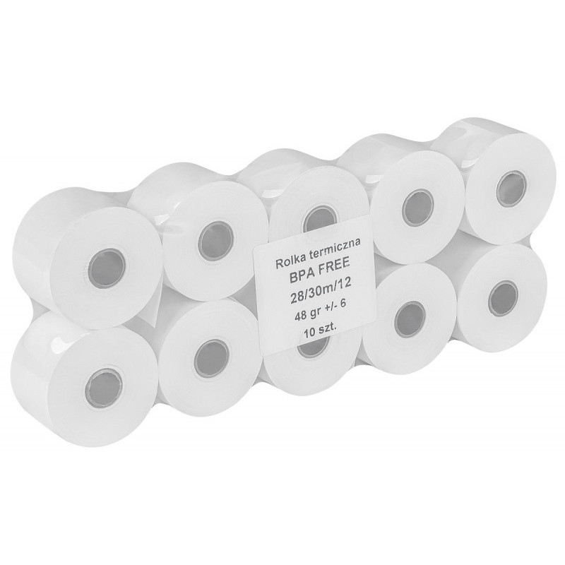 Rolki termiczne OFFICE PRODUCTS, 28mm x 30m, gr. 4