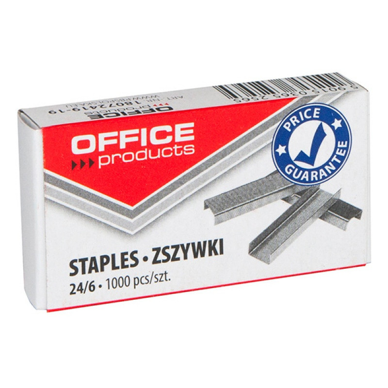 ZSZYWKI 24/6 OFFICE PRODUCTS 1000szt.