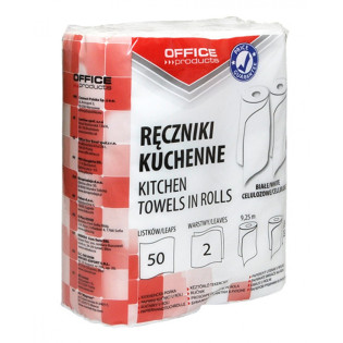 RĘCZNIK PAPIEROWY OFFICE 50 LISTKÓW 2 ROLKI 