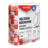 RĘCZNIK PAPIEROWY OFFICE 50 LISTKÓW 2 ROLKI 