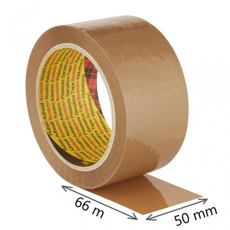 Taśma pakowa do wysyłek SCOTCH® Hot-melt (371), 50