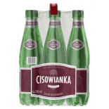 Woda Cisowianka, silnie-gazowana, butelka plastiko
