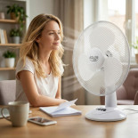 Wentylator ADLER AD 7304, biurkowy, śr. 40cm, 90W,