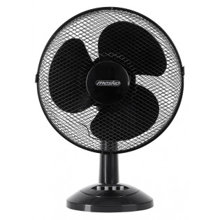 Wentylator Mesko, biurkowy, śr. 30cm, 40W, czarny