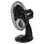 Wentylator Mesko, biurkowy, śr. 30cm, 40W, czarny