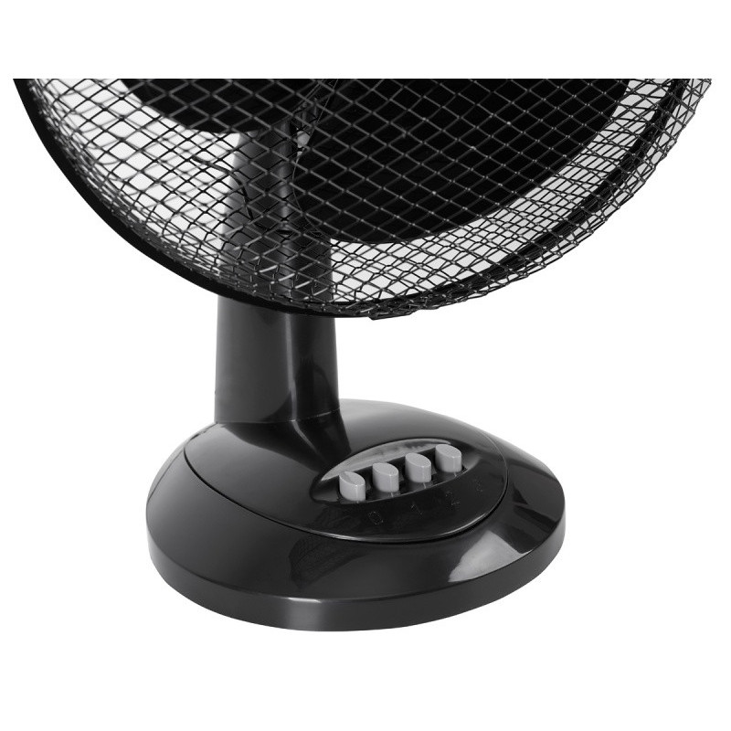Wentylator Mesko, biurkowy, śr. 30cm, 40W, czarny