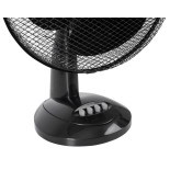 Wentylator Mesko, biurkowy, śr. 30cm, 40W, czarny