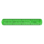 Linijka KEYROAD Tatoo, 20cm, elastyczna, zawieszka