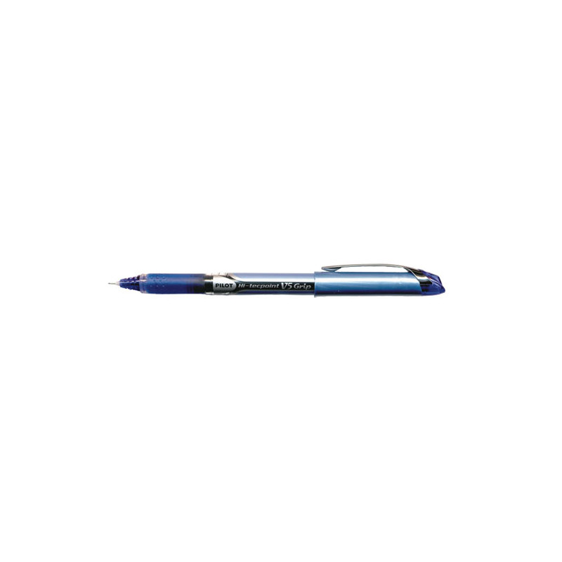 CIENKOPIS PILOT V5  GRIP NIEBIESKI