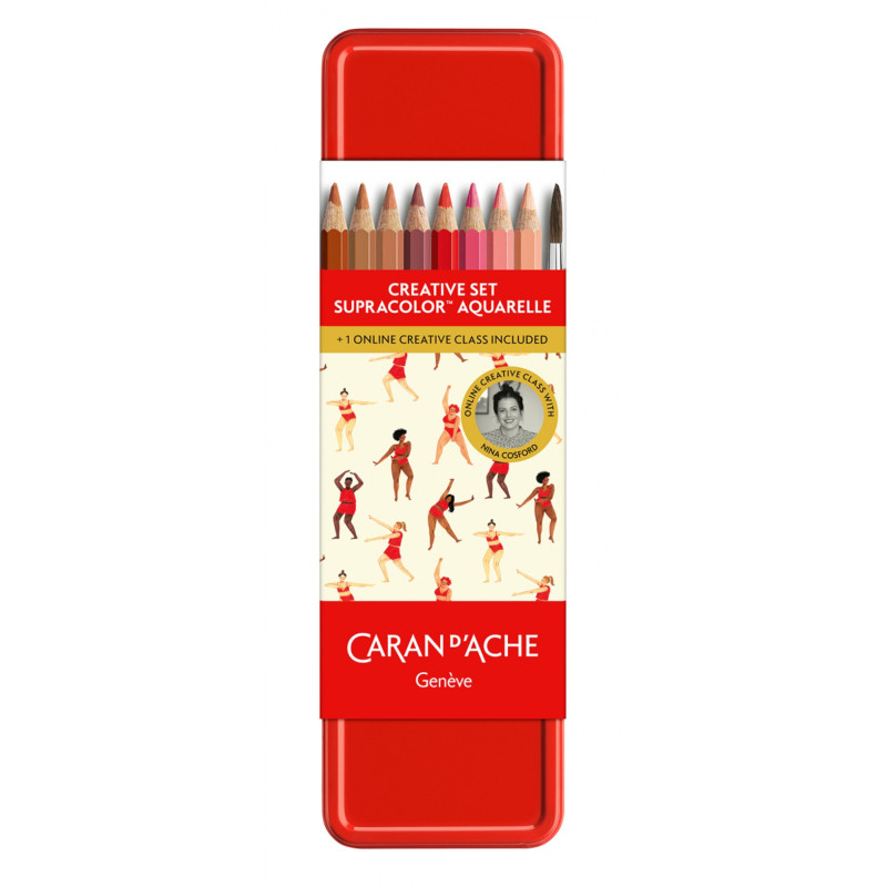 Kredki CARAN D'ACHE Supracolor Nina Cosford, 12 sz