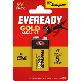 Bateria EVEREADY GOLD from ENERGIZER, E, 6LR61, 9V