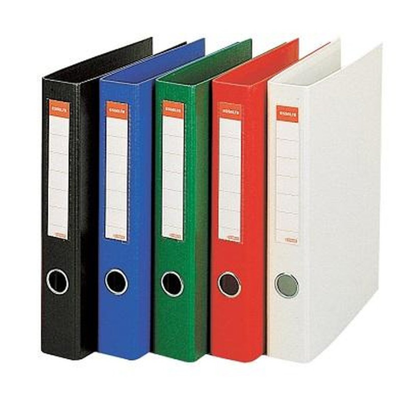 SEGREGATOR ESSELTE 4 RINGI 60MM CZERWONY 82403