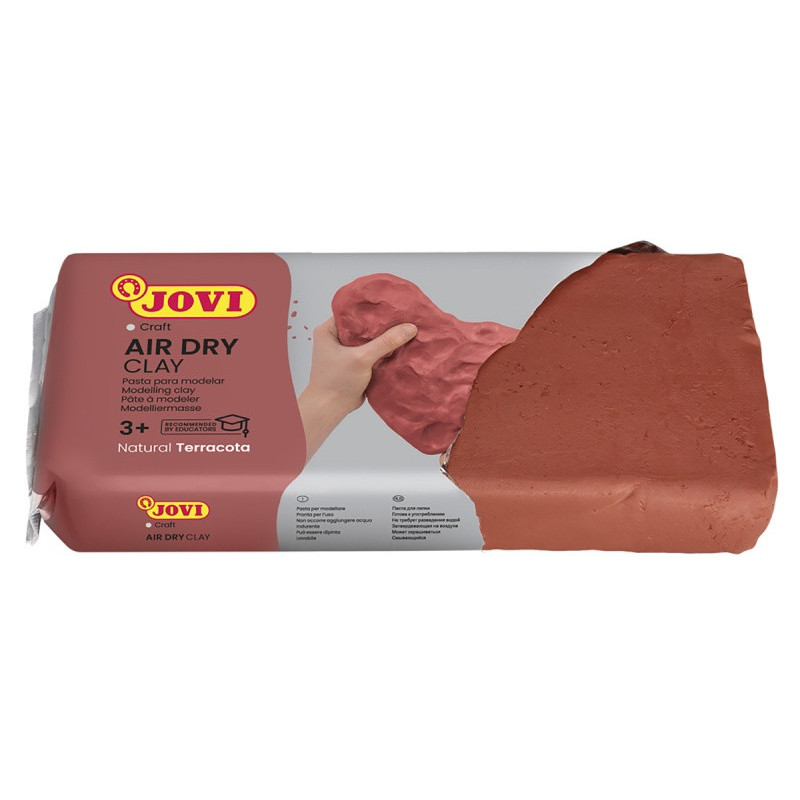 Glina samoutwardzalna JOVI, 500g, ceglana (terraco
