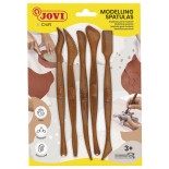 Szpatułki modelarskie JOVI, 5 szt., mix kształtów,