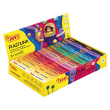 Display plasteliny JOVI, 30x50g, 2x15 kolorów, mix