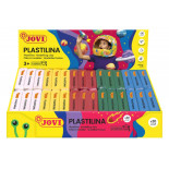 Display plasteliny JOVI, 30x50g, 6x5 kolorów, mix