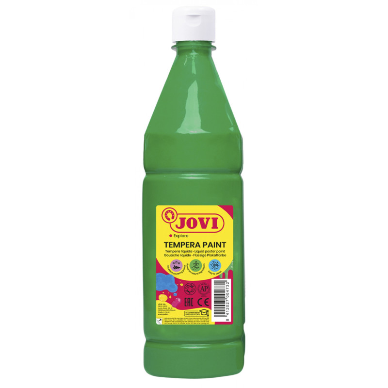 Farba plakatowa JOVI, 1000ml, zielona