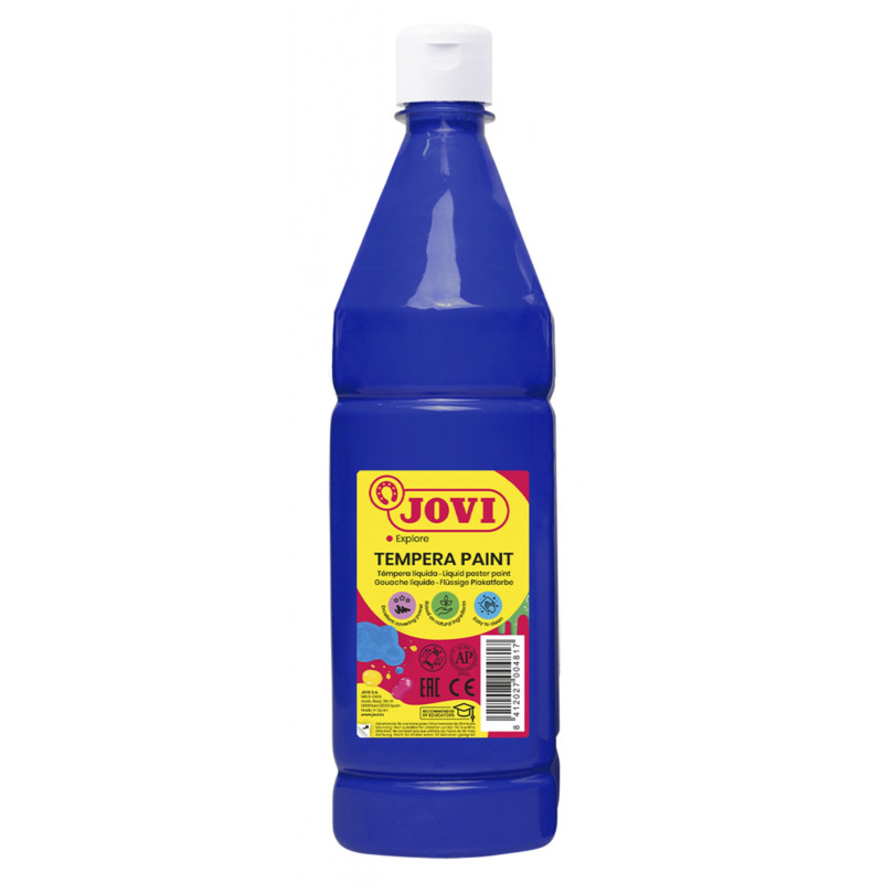 Farba plakatowa JOVI, 1000ml, granatowa