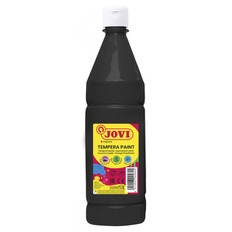 Farba plakatowa JOVI, 1000ml, czarna