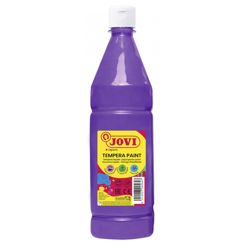 Farba plakatowa JOVI, 1000ml, fioletowa
