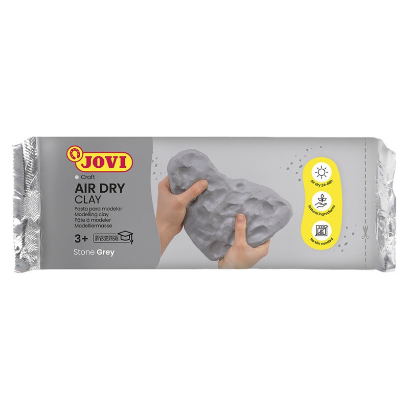 Glina samoutwardzalna JOVI, 250g, szara