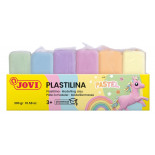 Zestaw plasteliny JOVI, 6x50g, mix kolorów pastelo