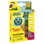 Zestaw plasteliny JOVI, 6x15g, kolory natury, mix