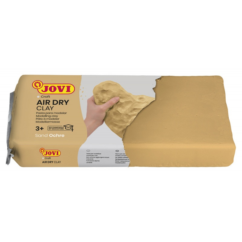 Glina samoutwardzalna JOVI, 500g, piaskowa (ochra)