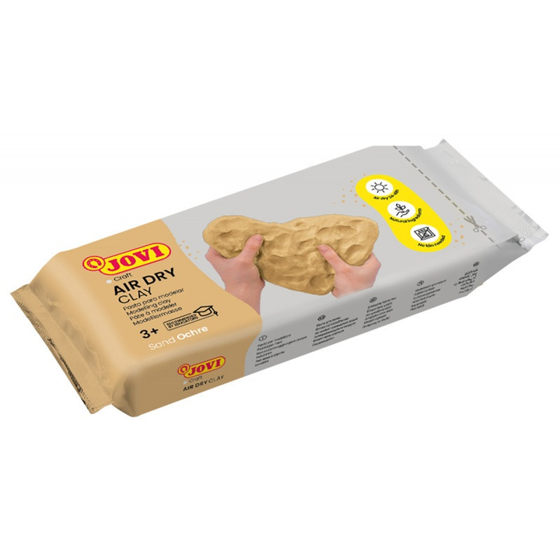Glina samoutwardzalna JOVI, 1000g, piaskowa (ochra