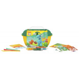 Zestaw plasteliny JOVI Play&Fun, dinozaury