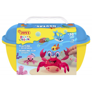 Zestaw plasteliny JOVI Play&Fun, zwierzęta wodne