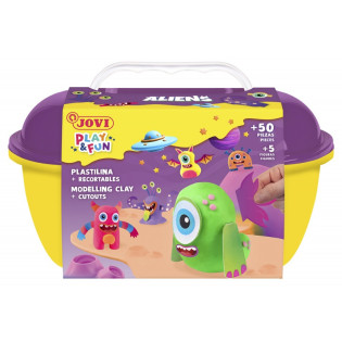 Zestaw plasteliny JOVI Play&Fun, kosmici