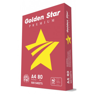Papier ksero GOLDEN STAR Premium, A4, 80gsm, 500 a
