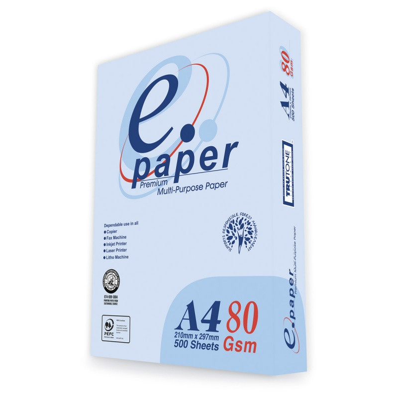 Papier ksero E-PAPER, uniwersalny, A4, klasa C, 14
