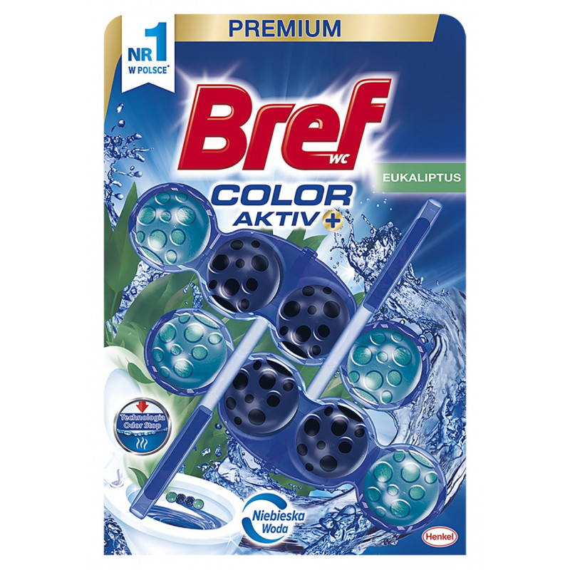Kulki myjąco-zapachowe do toalet BREF Color Activ