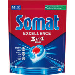 Kapsułki do zmywarki SOMAT Excellence 3w1, 44 szt.