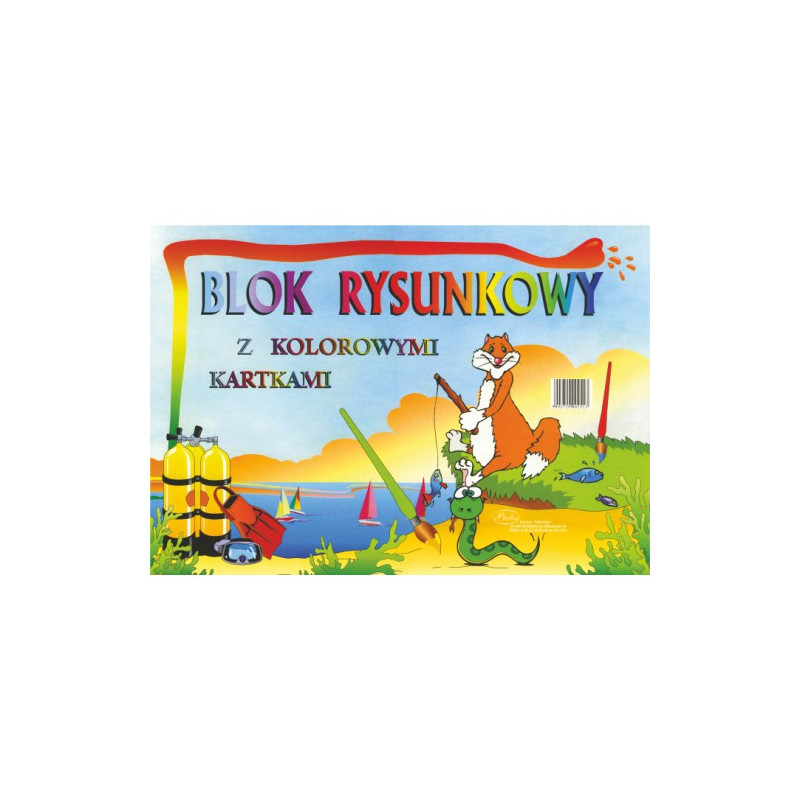 BLOK RYSUNKOWY A4 KOLOR