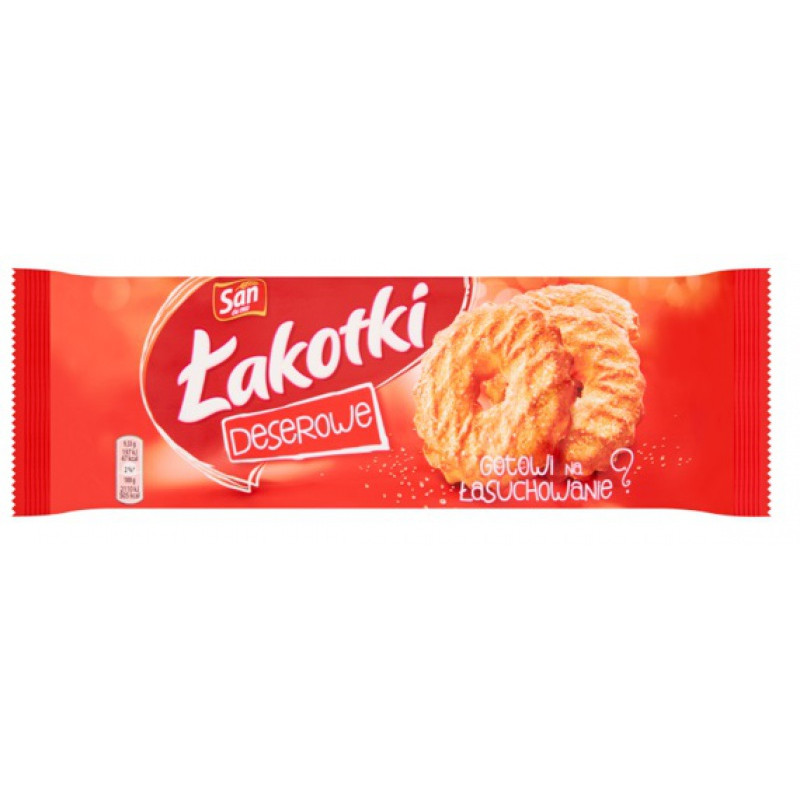 S CIASTKA ŁAKOTKI DESEROWE 168G
