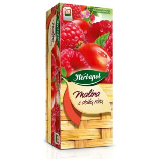 S HERBATA HERBAPOL MALINA I DZIKA RÓŻA 20 T