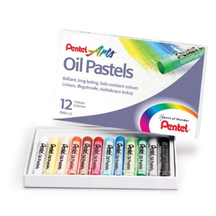 PASTELE OLEJNE PENTEL PHN 12 SZT 