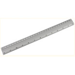 LINIJKA 30CM ALUMINIOWA