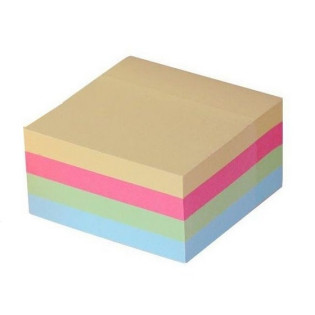 KARTECZKI SAMOPRZYLEPNE 76X76MM 450 K DRECT PASTEL