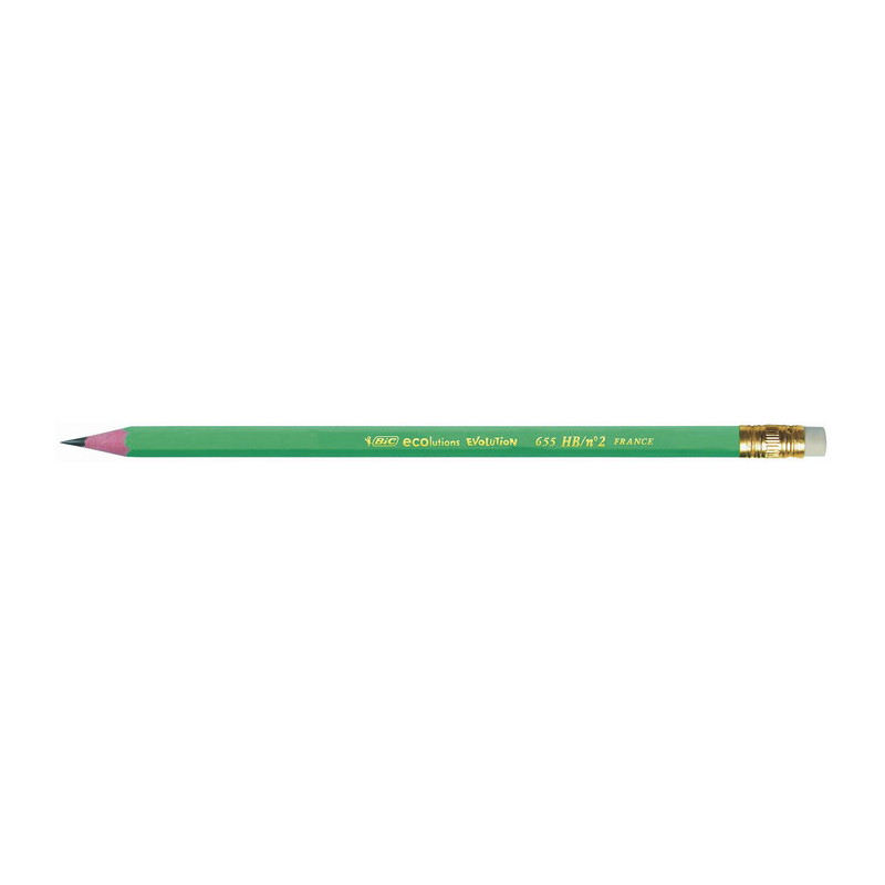 OŁÓWEK Z GUMKĄ HB BIC EVOLUTION CONTE 655