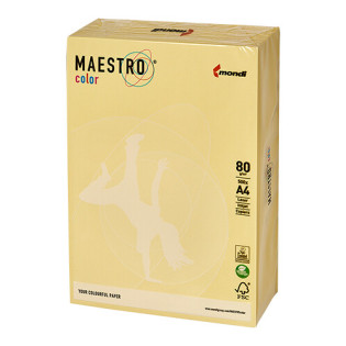 PAPIER KSERO KOLOR A4 80G ŻÓŁTY J. MAESTRO YE23