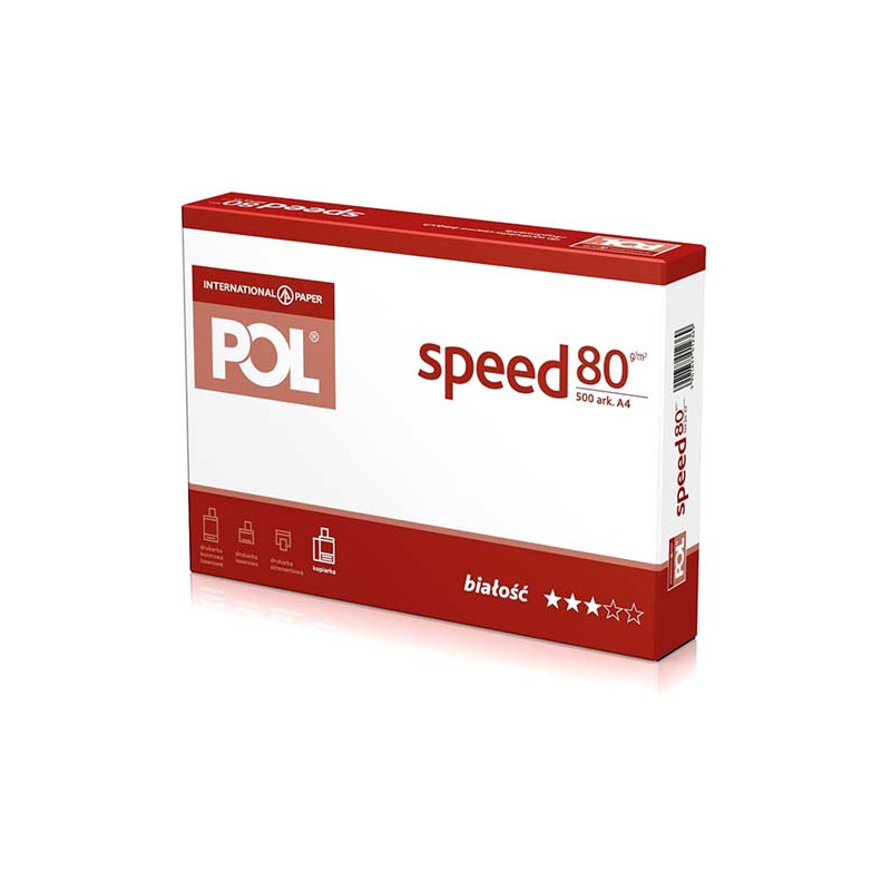 PAPIER KSERO A4 80G POLSPEED