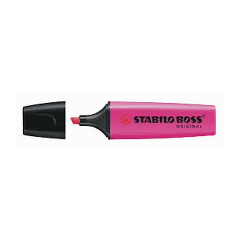 ZAKREŚLACZ STABILO BOSS 70/56 RÓŻOWY