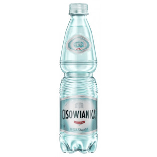 S WODA NIEGAZOWANA 0,5L CISOWIANKA KAUCJA
