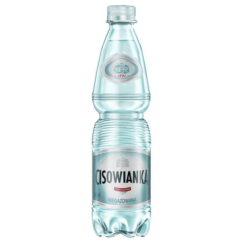 S WODA NIEGAZOWANA 0,5L CISOWIANKA KAUCJA