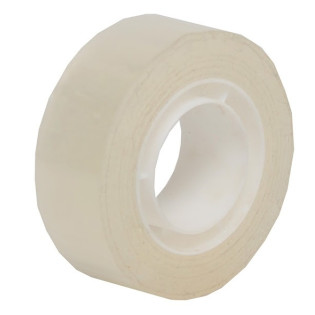 Taśma biurowa 19mm x 33m krystaliczna TRES z mikronacięciami, nie wymaga nożyczek